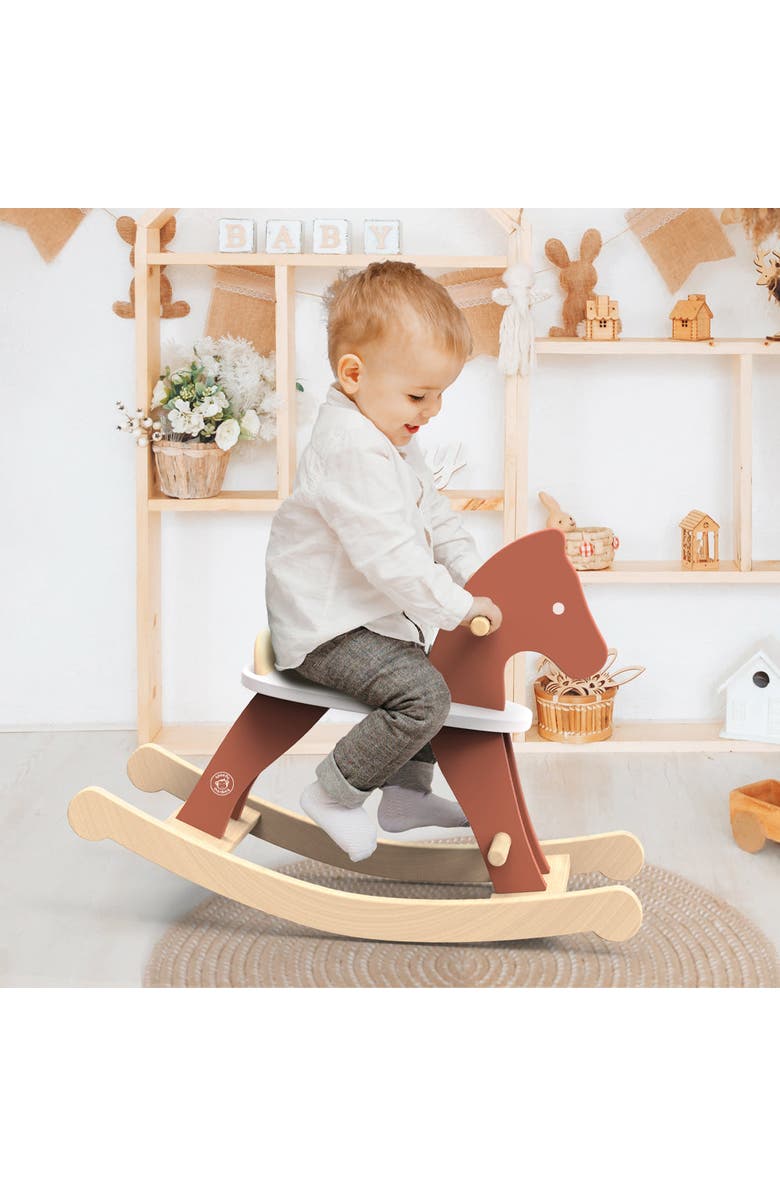 Speedy Monkey Rocking Horse, Alternate, color, Multi