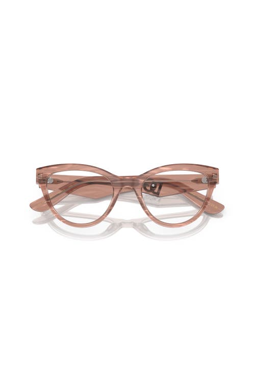 Dolce & Gabbana Women's Butterfly Eyeglasses, Dg3372 52 In Brown