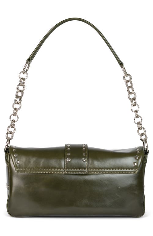 JEFFREY CAMPBELL JEFFREY CAMPBELL NIGHT OUT LEATHER SHOULDER BAG