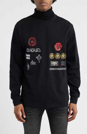 Alexander Graphic Military Patch Turtleneck