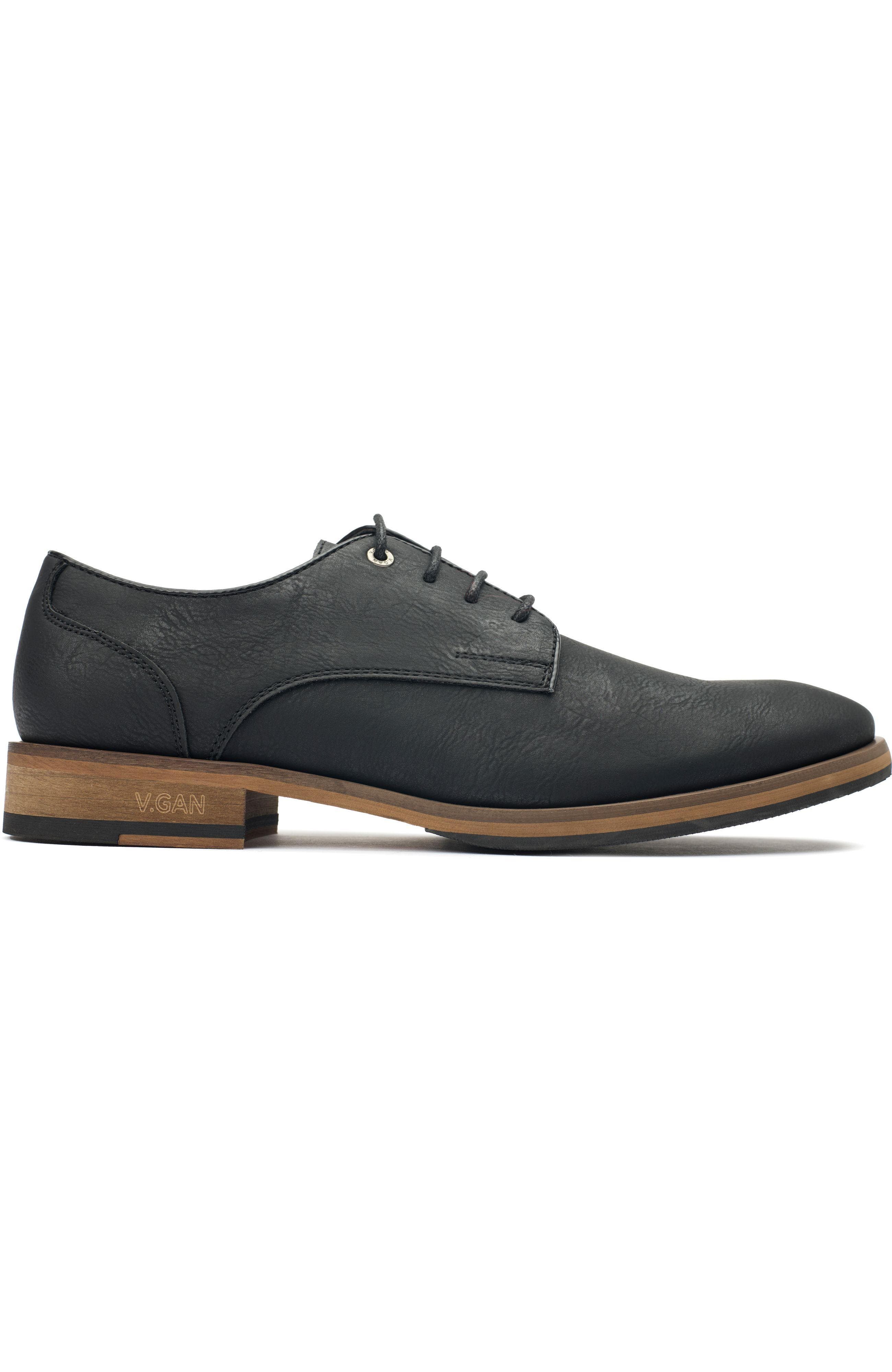 V.GAN LONDON Oatmeal 2 Derby Shoes, Main, color, Black