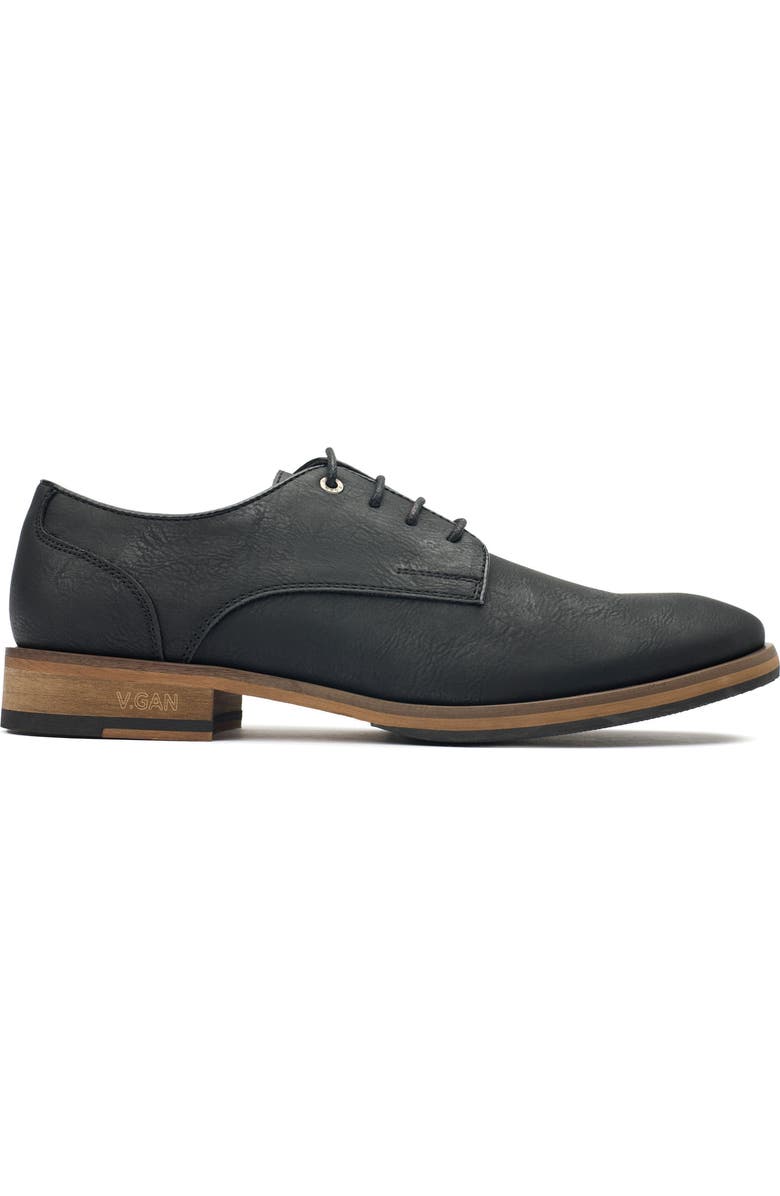 V.GAN LONDON Oatmeal 2 Derby Shoes, Main, color, Black
