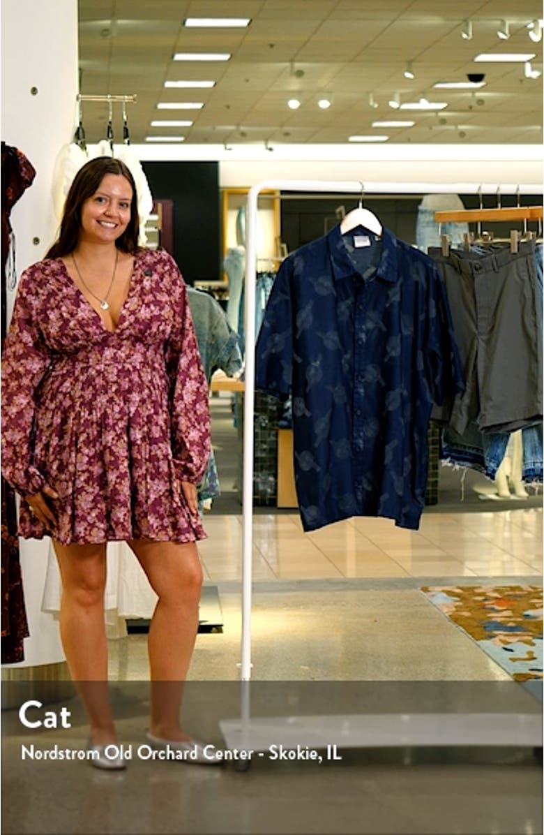 Salim Relaxed Short Sleeve Button-Up Shirt, sales video thumbnail