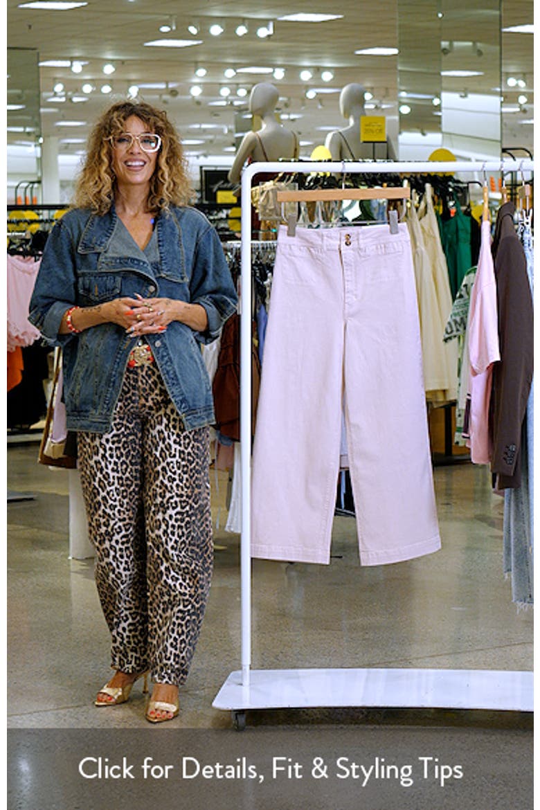 Gemma Crop Wide Leg Pants video