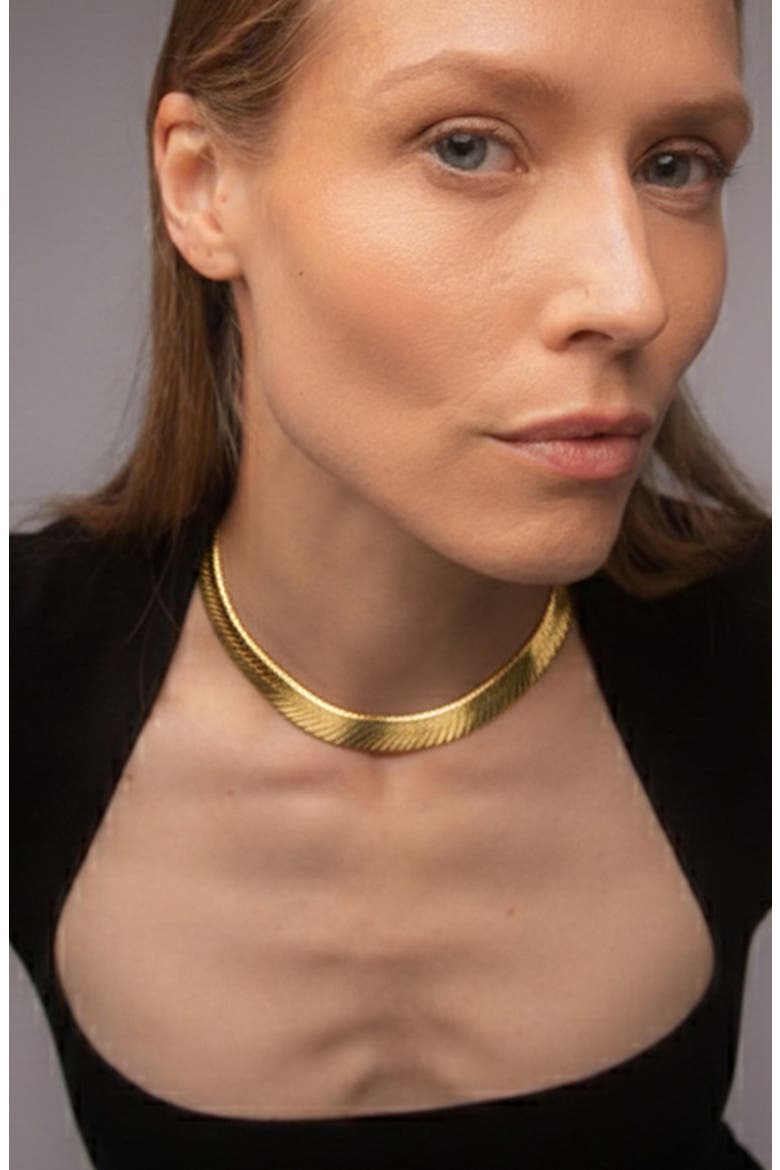 Montana Grande Necklace in Gold, Alternate, color, Gold