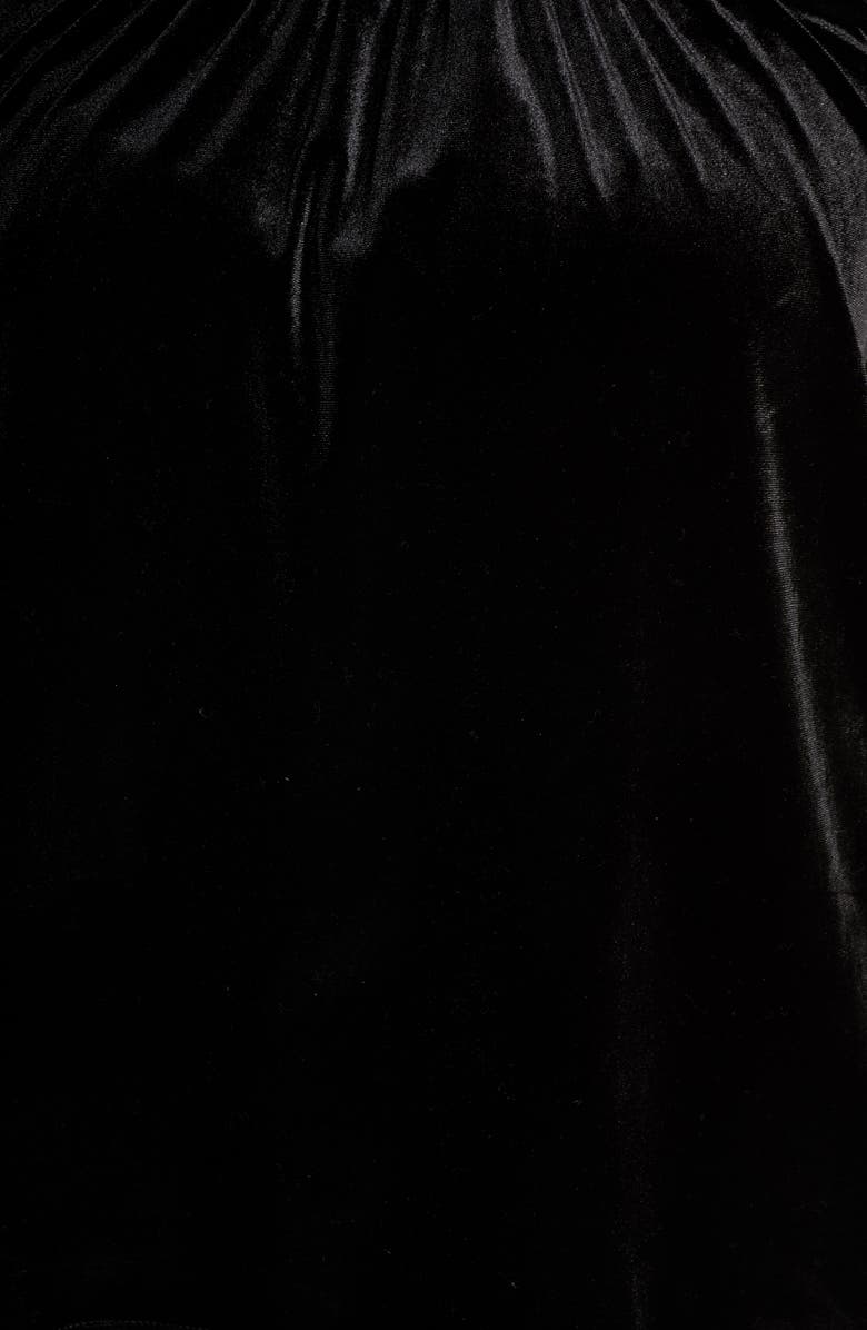 GIBSONLOOK Gibson x Glam The Motherchic Smocked Yoke Velvet Tee, Alternate, color,