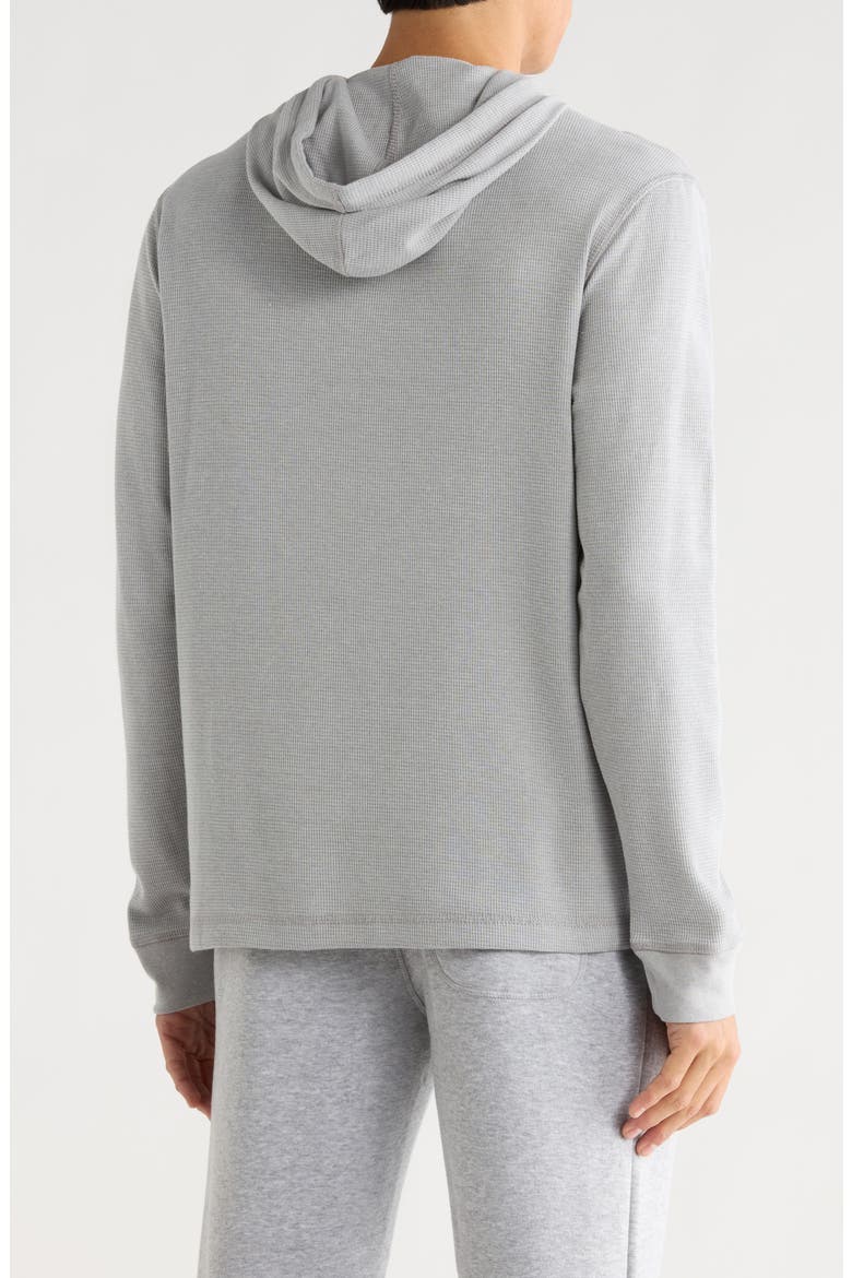 O&O Thermal Hoodie, Alternate, color, DARK GREY HEATHER