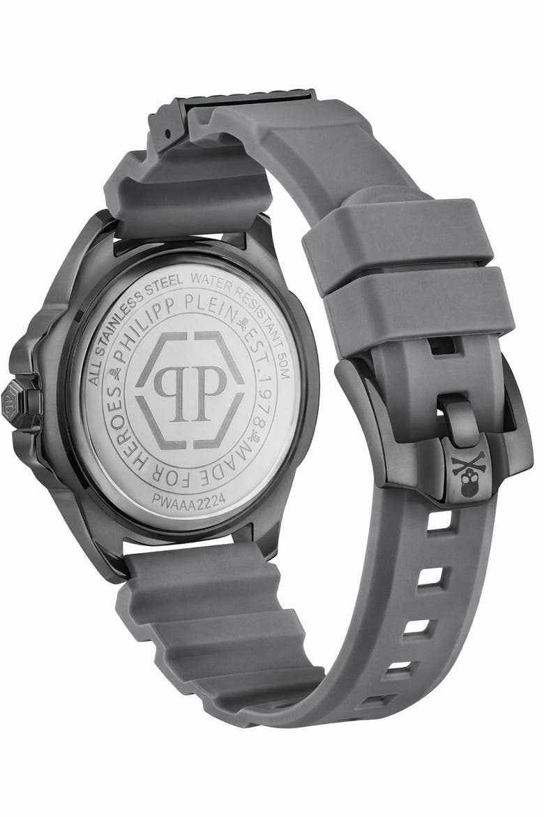 Stainless Steel Watches Men, Alternate, color, GunMetal