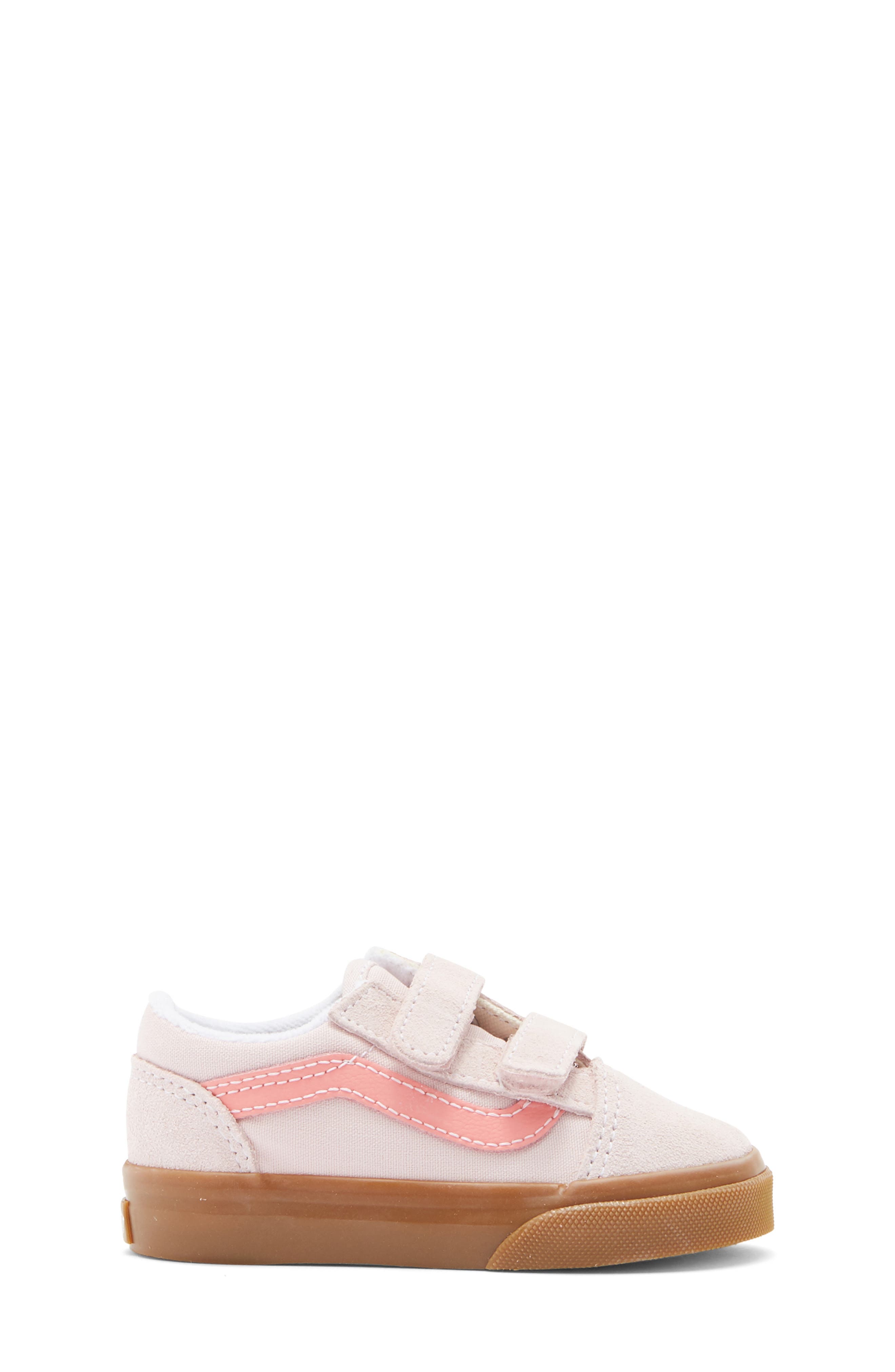 Kids' Old Skool Sneaker, Alternate, color, GUM PALE PETAL PINK