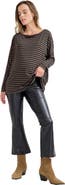 HATCH Collection The Vegan Stretch Leather Crop Flare