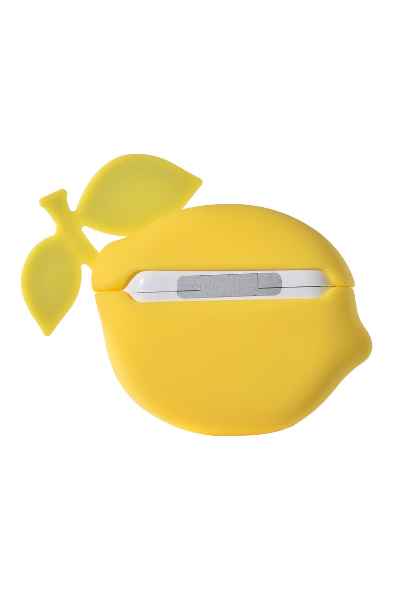 Lemon AirPods Pro Case & Cleaning Tool, Alternate, color, YELLOW
