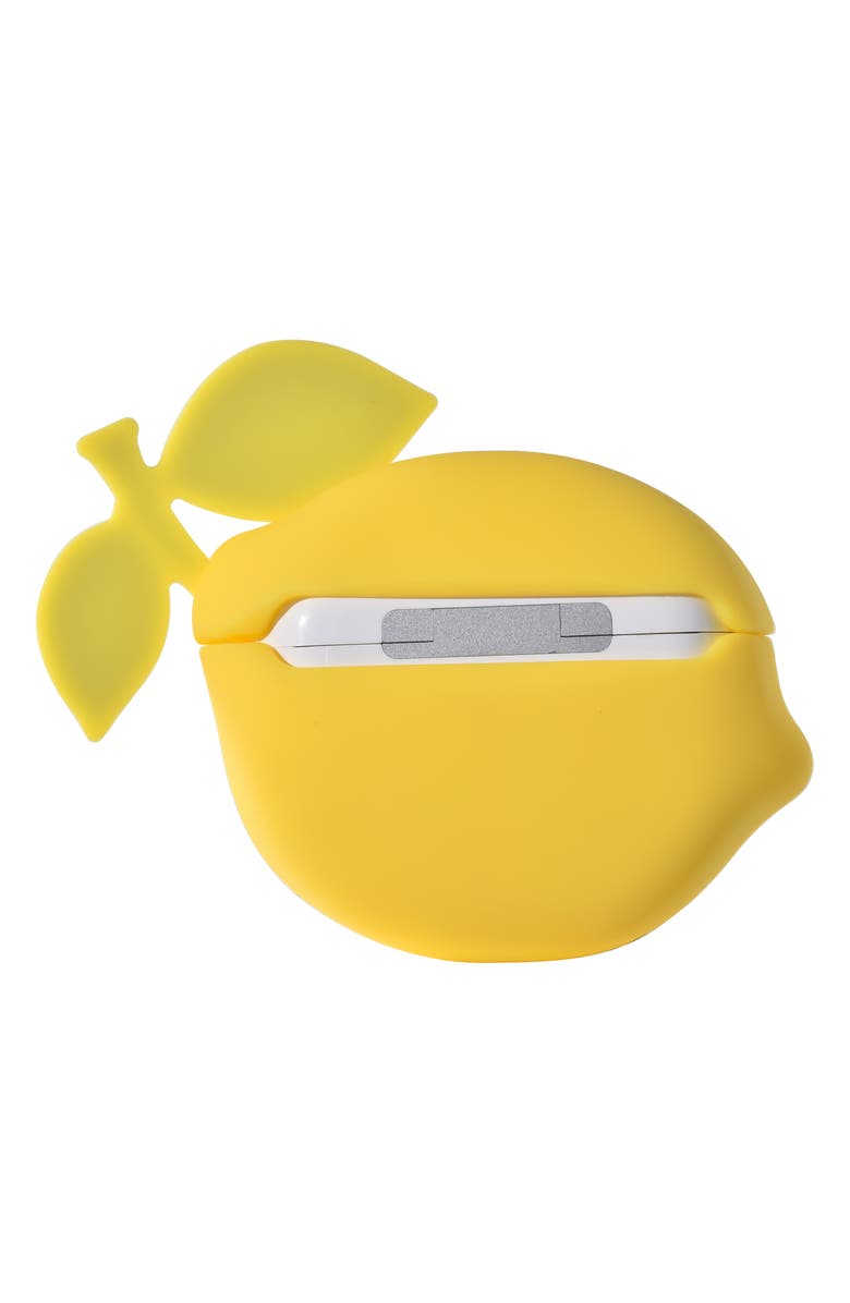 The Posh Tech Lemon AirPods Pro Case & Cleaning Tool, Alternate, color, 