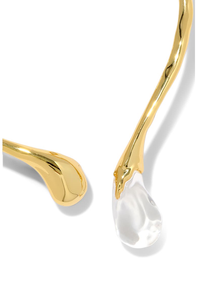 Liquid Lucite® Sprout Collar Necklace, Alternate, color, NO COLOR
