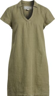 Tommy Bahama Two Palms Short Sleeve Linen Dress