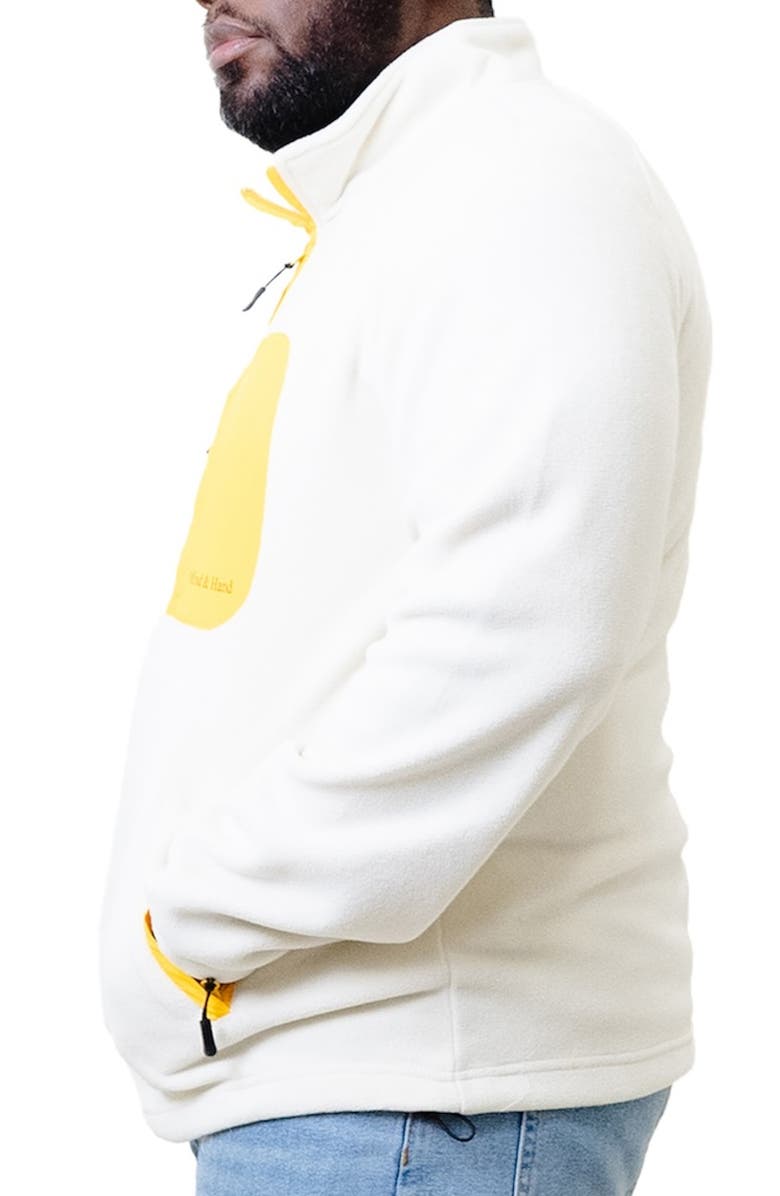 9tofive Mind & Hand Fleece Quarter Zip Top, Alternate, color, 