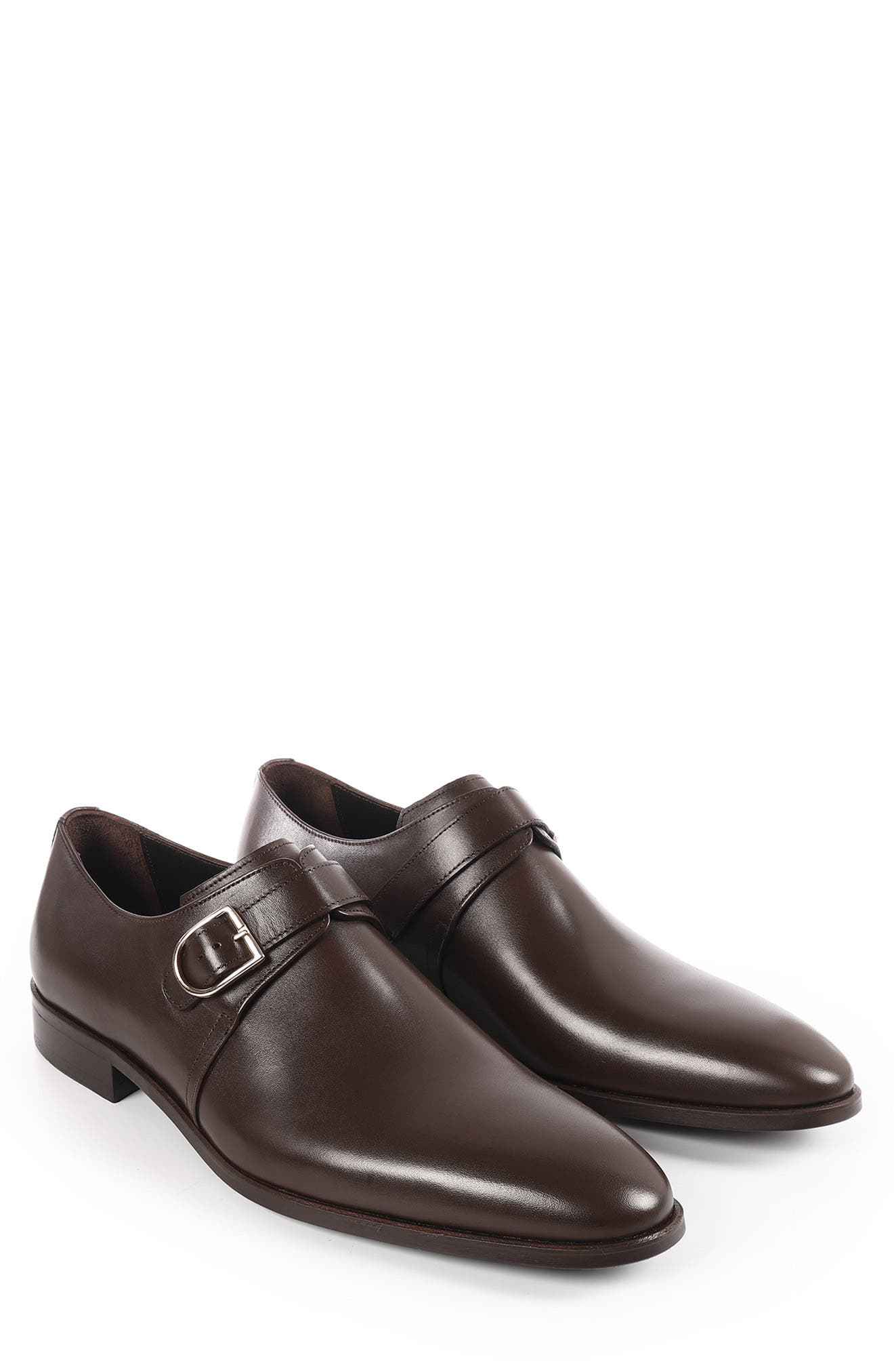 Marion Monk Shoe, Alternate, color, DARK BROWN
