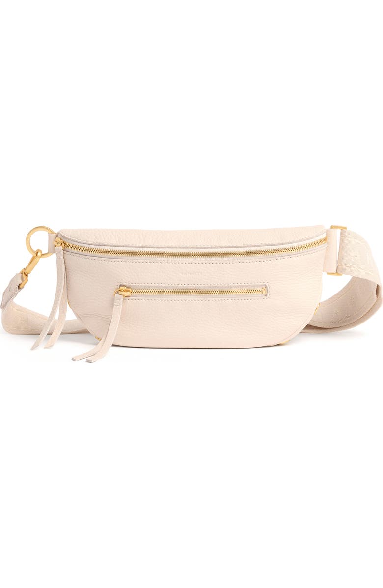 HAMMITT Charles Medium Crossbody Bag, Main, color, Calla Lily White/ Brushed Gold