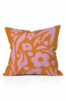 Deny Designs Grace Nature Vibes Outdoor Throw Pillow