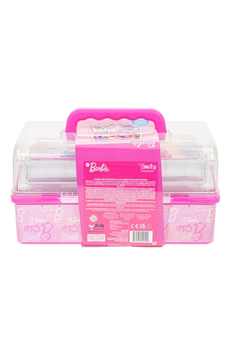 TOWNLEYGIRL Mattel Barbie<sup>®</sup> On-the-Go 20-Piece Assorted Cosmetic Kit, Alternate, color, Pink