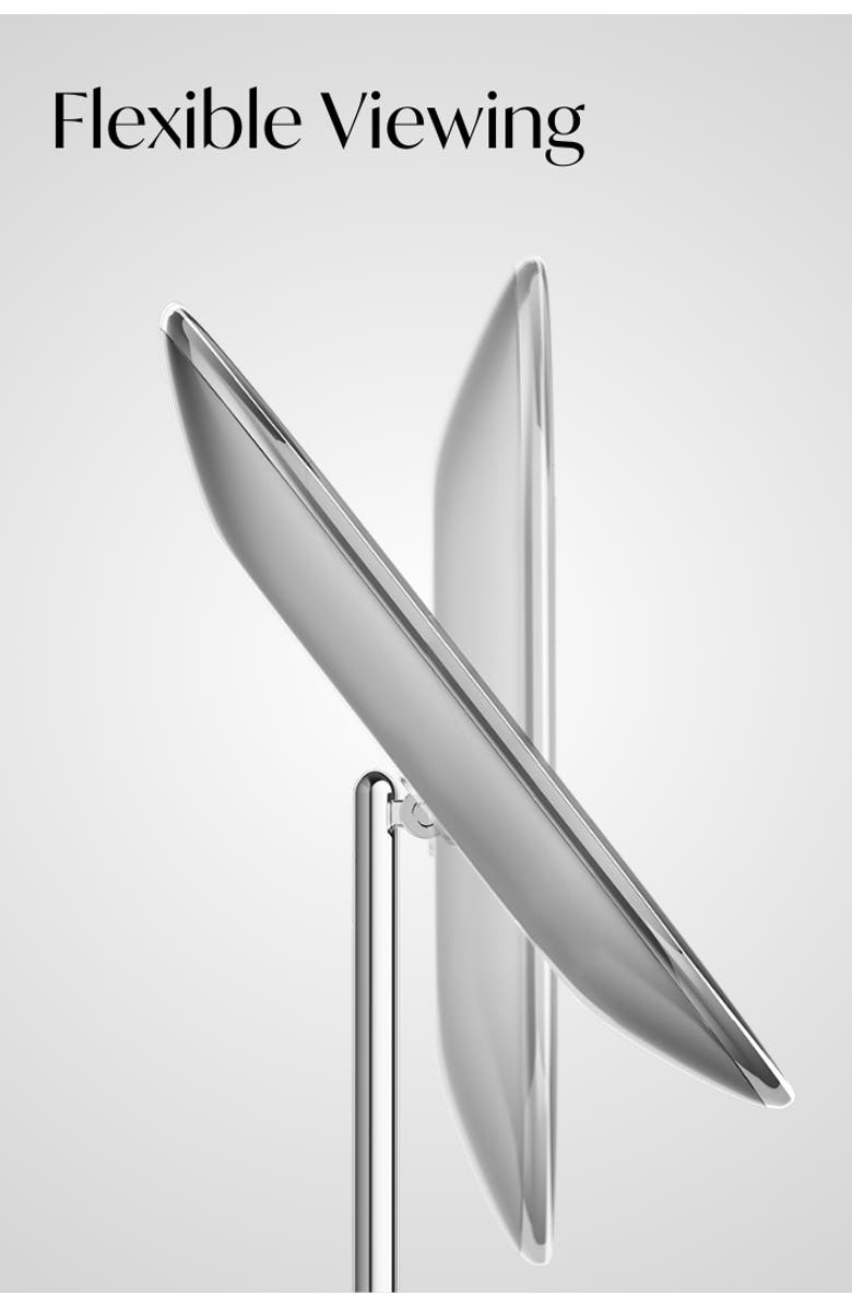 FANCII Vera Lighted Vanity Mirror, Alternate, color, Chrome