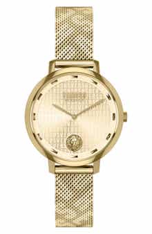 VERSUS Versace La Villette Mesh Strap Watch, 44mm