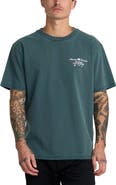 RVCA V8 Loose Fit Cotton Graphic T-Shirt