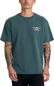 RVCA V8 Loose Fit Cotton Graphic T-Shirt