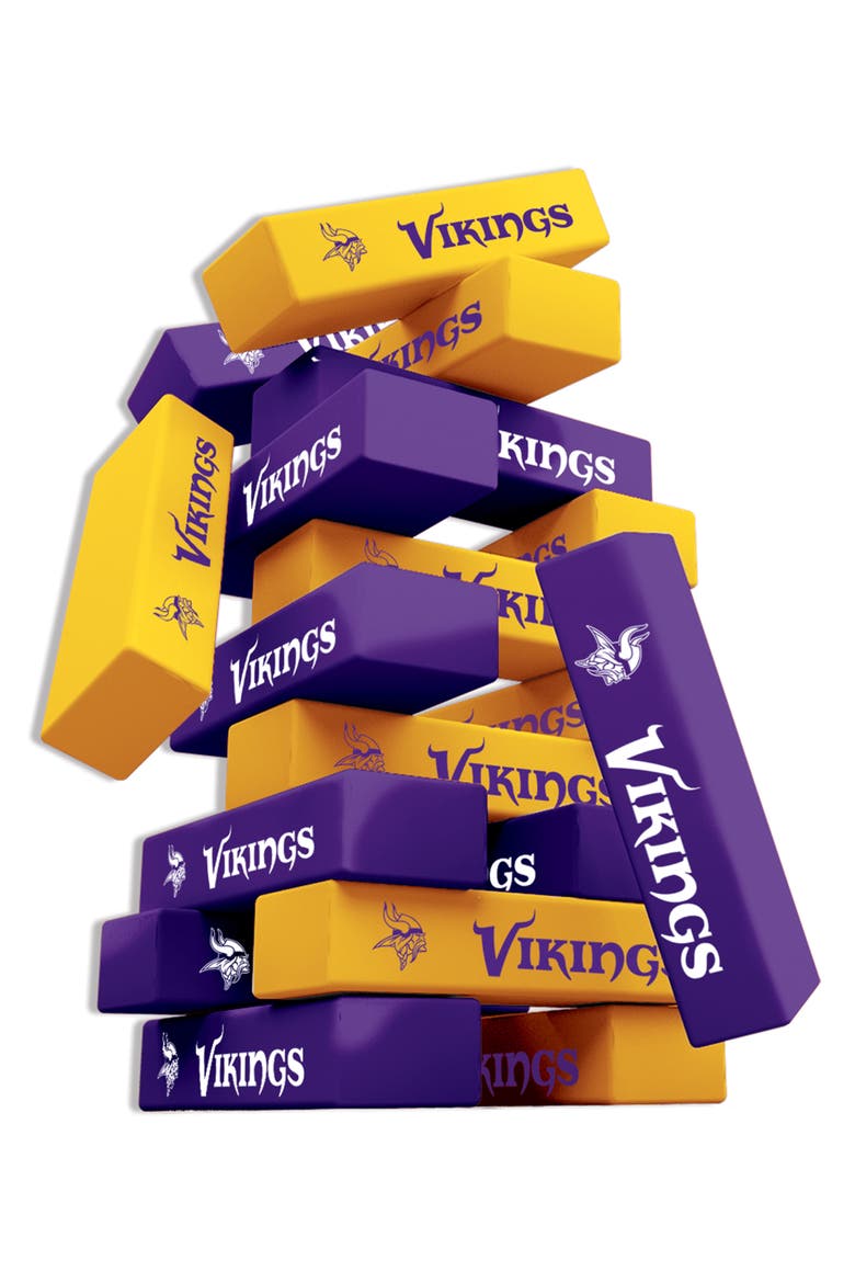 Minnesota Vikings Tumble Tower, Alternate, color, Multicolor