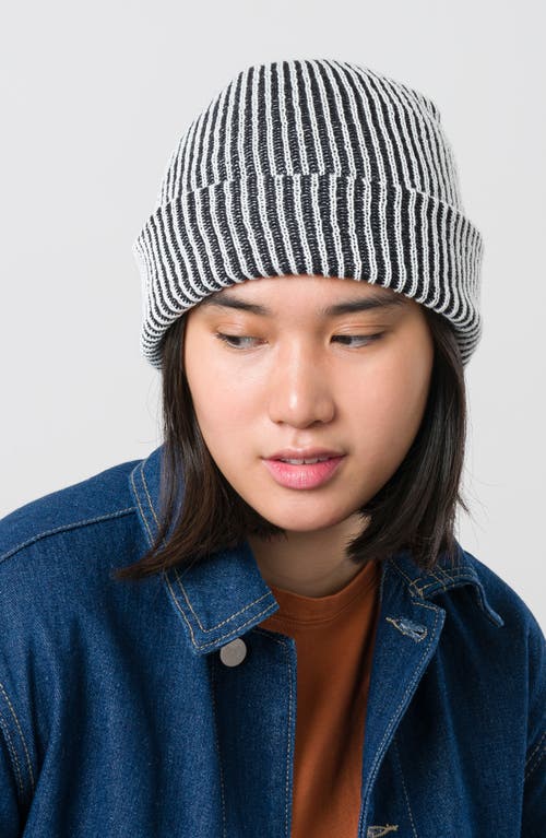 Verloop Rib Beanie In Black