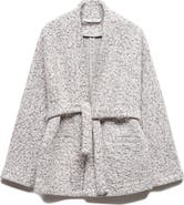 MANGO Tie Waist Coat