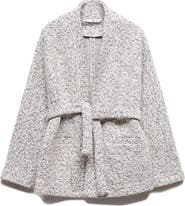 MANGO Tie Waist Coat