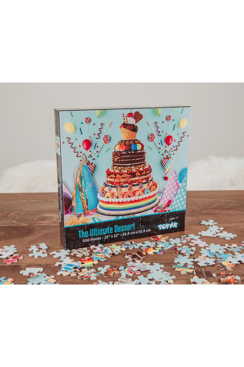 The Ultimate Dessert 500-Piece Jigsaw Puzzle, Alternate, color, Multi-Color