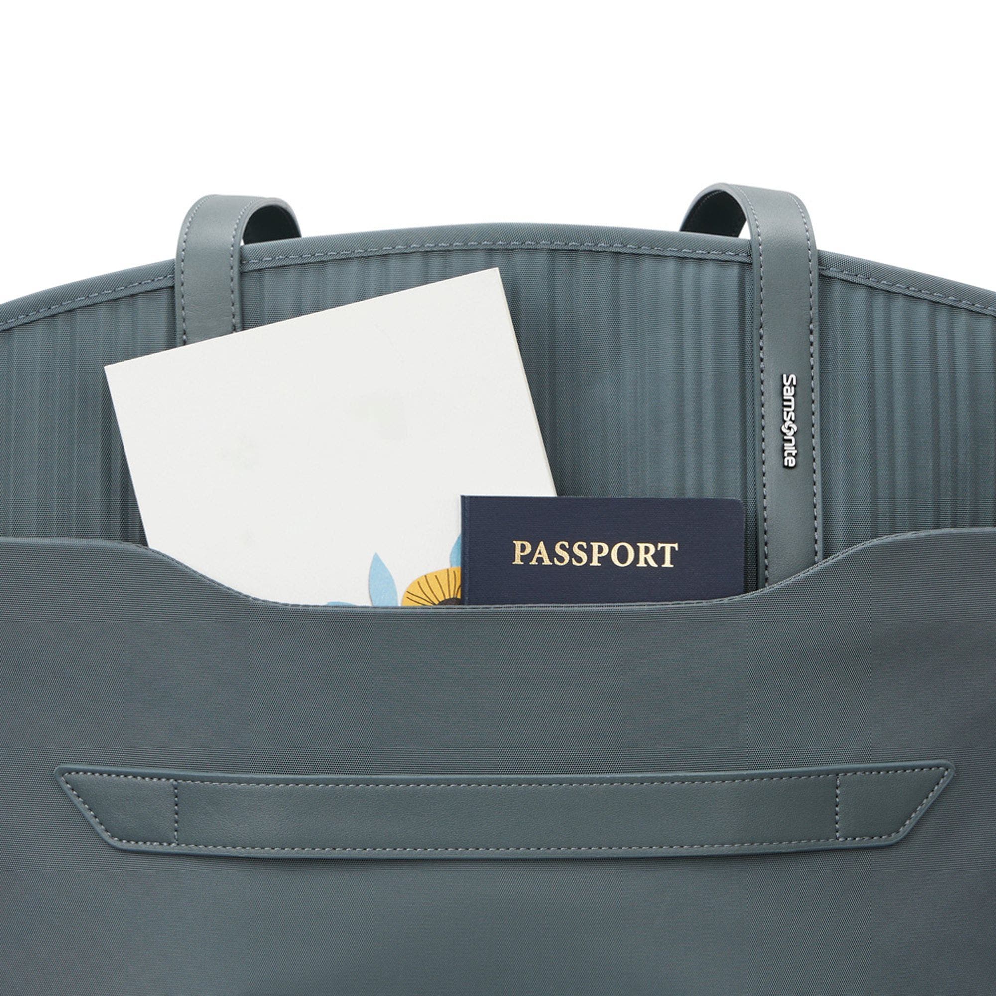 Silhouette 18 Womens Tote 13" Laptop Compatible, Alternate, color, Deep Navy