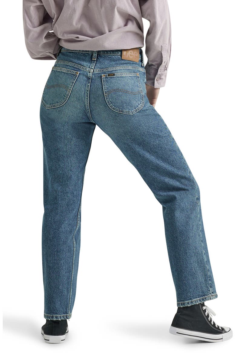 Rider Classic Mid Rise Straight Leg Jeans, Alternate, color, CLASSIC INDIGO