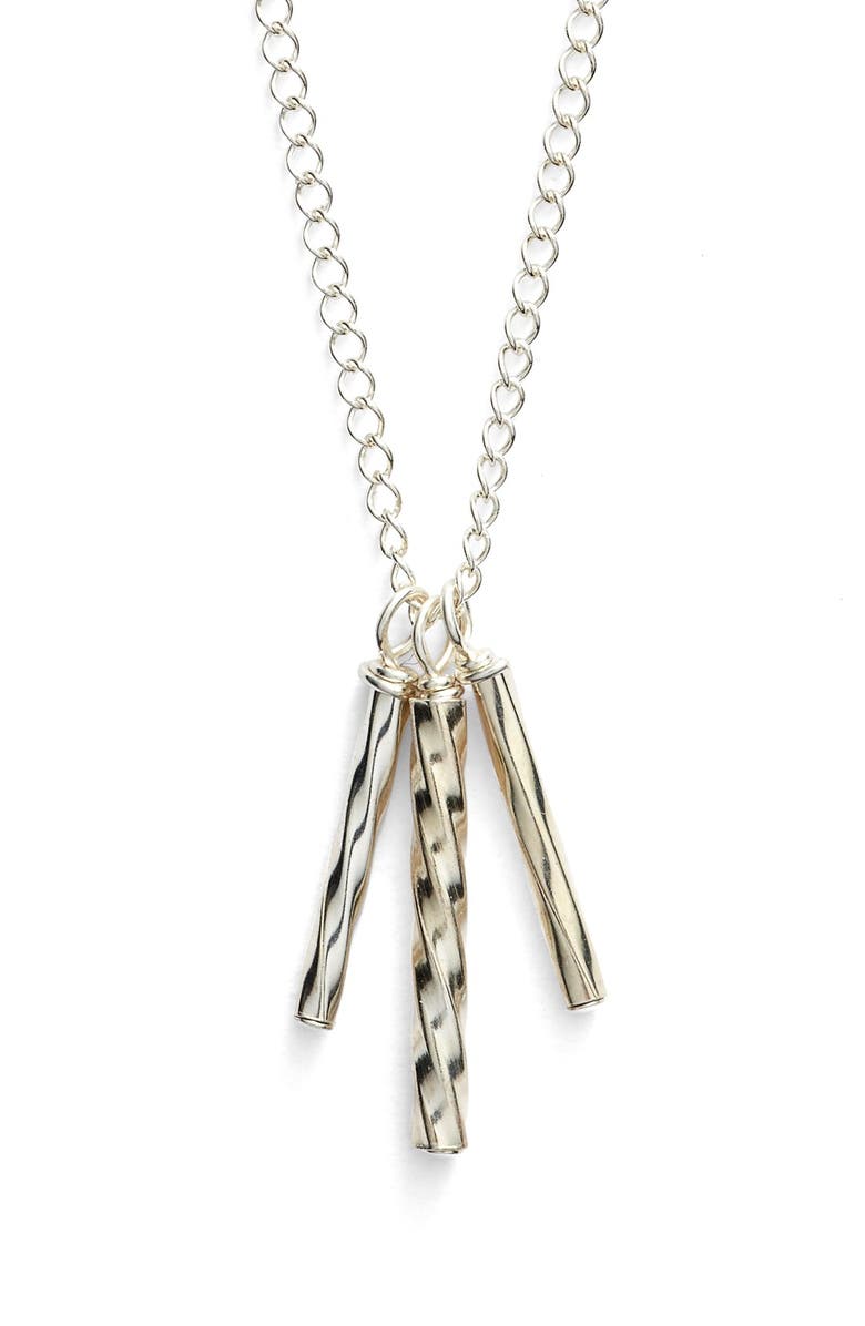 Dogeared 'Three Wishes' Pendant Necklace, Alternate, color, 