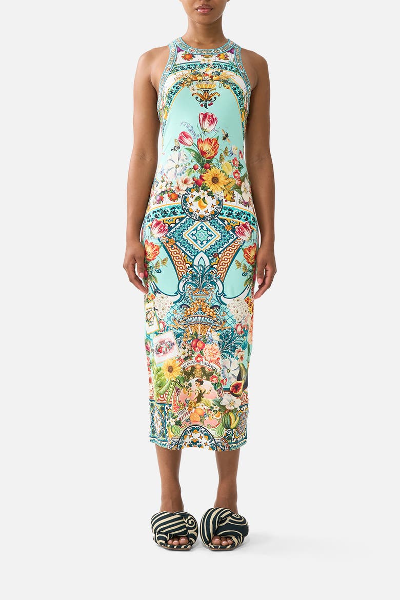 Jersey Tank Dress, Main, color, Magic Of The Mercado