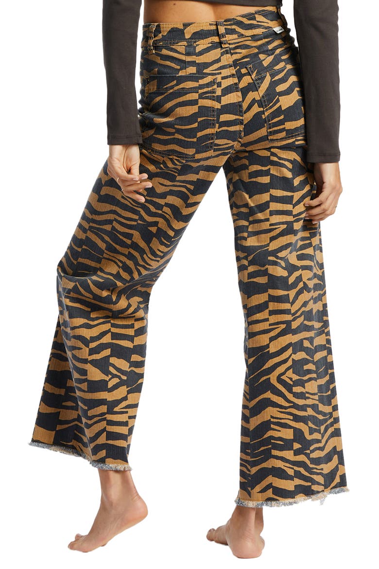 Free Fall High Waist Wide Leg Pants, Alternate, color, COSMIC KHAKI