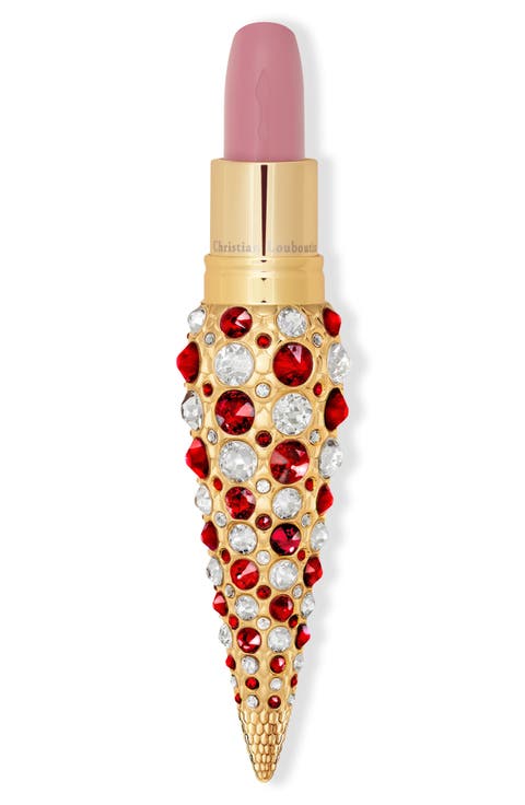 Rouge Louboutin Limited Edition Refillable Lipstick Strass Case