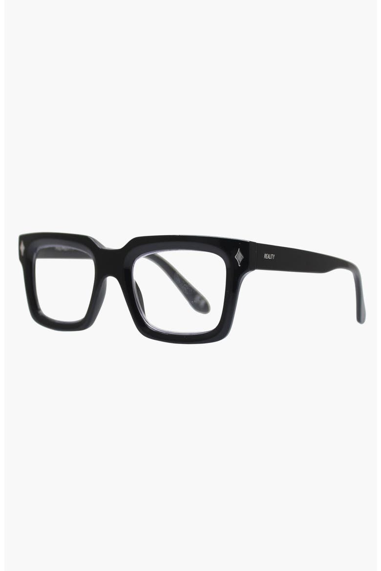 Ballard Reader Glasses, Alternate, color, Onyx