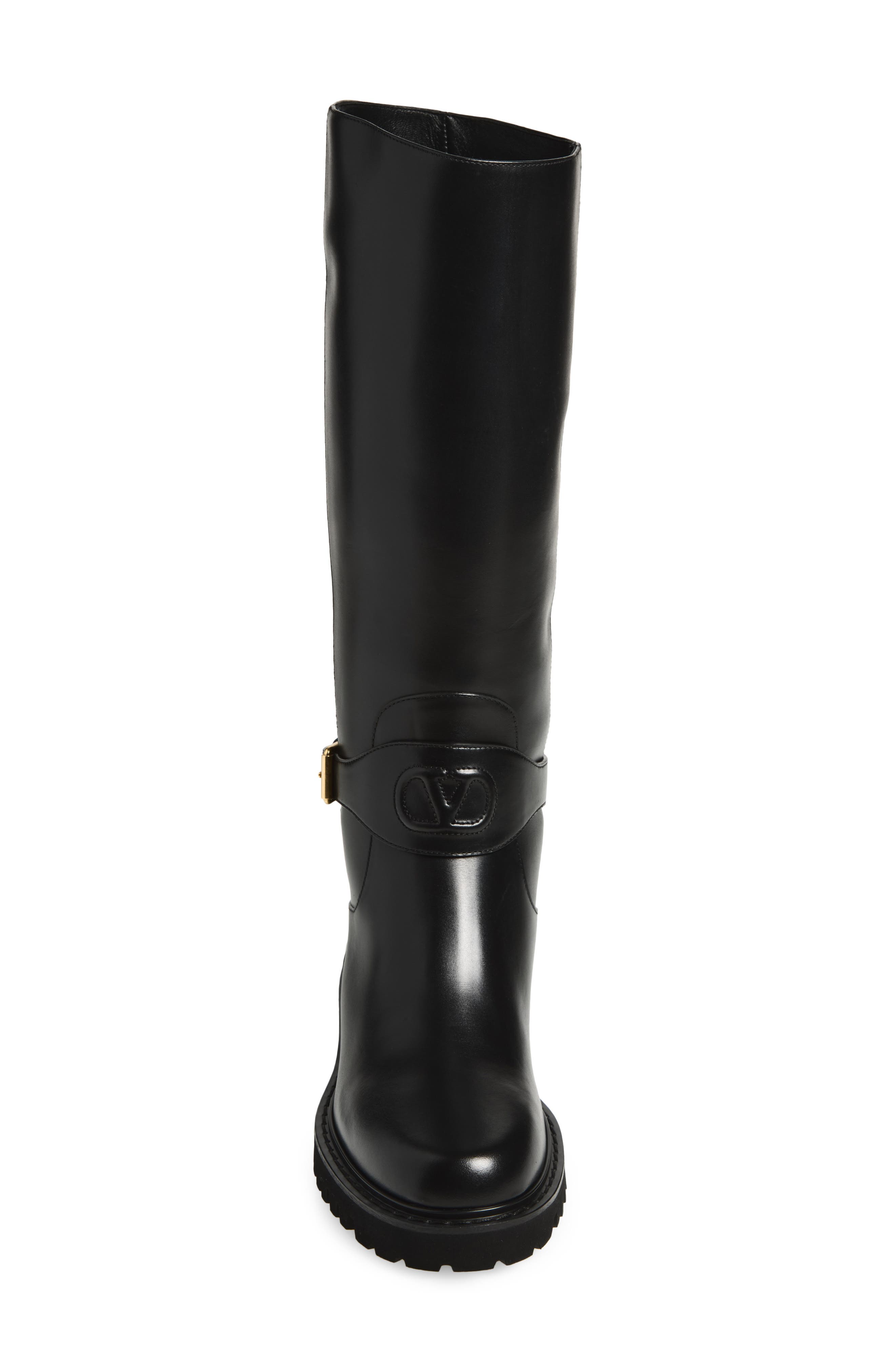 VLogo Signature Boot, Alternate, color, BLACK