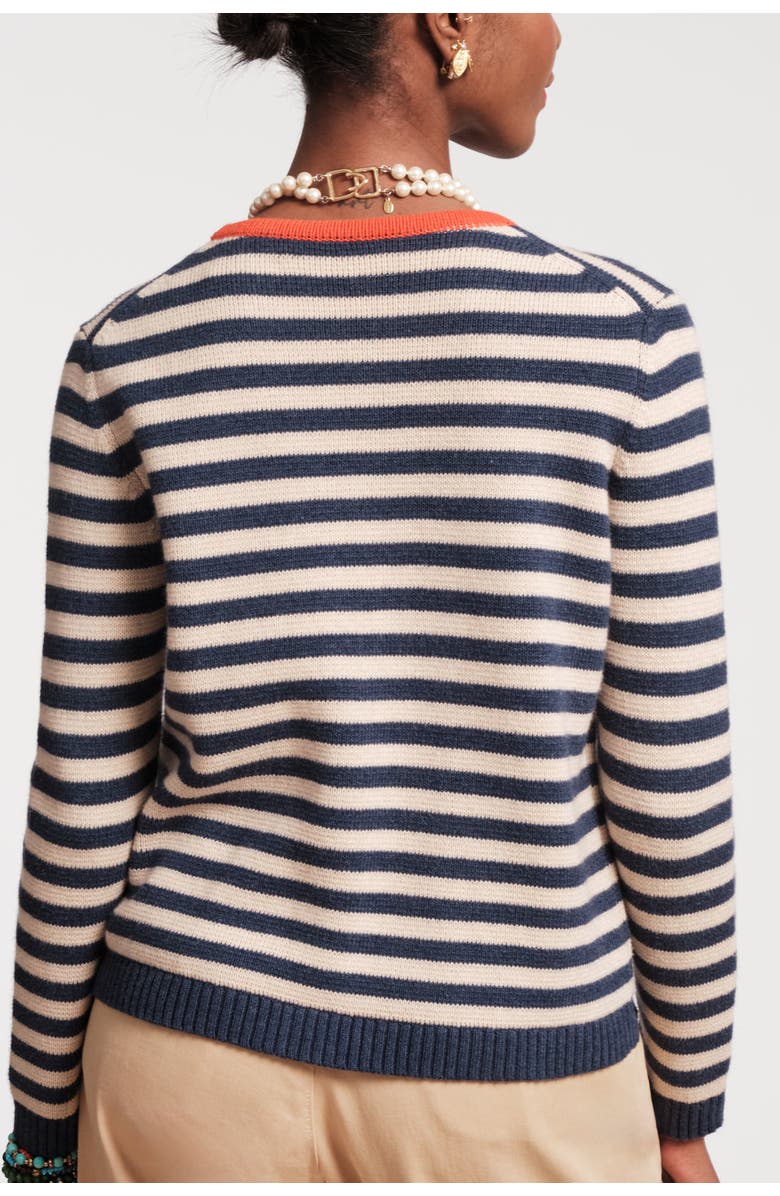Frances Valentine Pierre Stripe Sweater, Alternate, color,