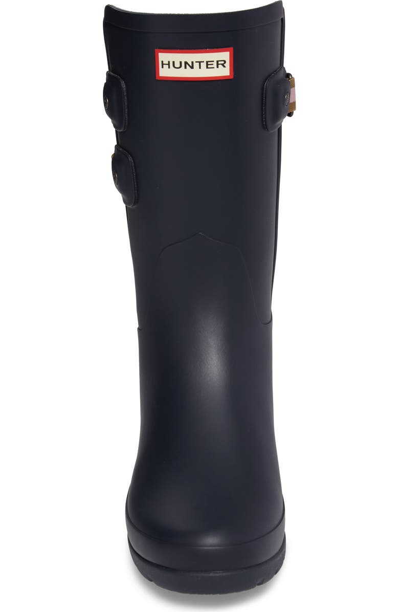 Hunter Original Refined Short Rain Boot, Alternate, color,