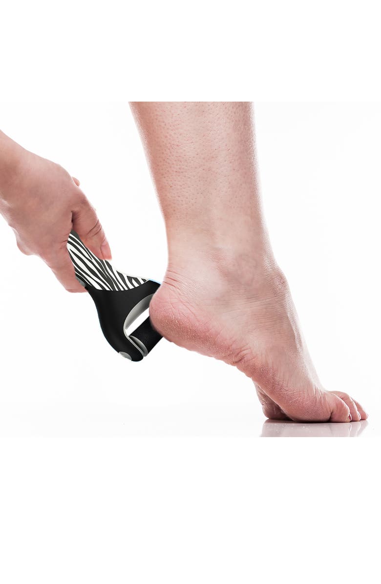 PURSONIC Pedi Perfect Foot File Battery Operated Callus Remover Tool, Alternate, color, Black