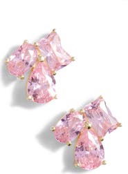 SHYMI Multi Shape Cubic Zirconia Stud Earrings