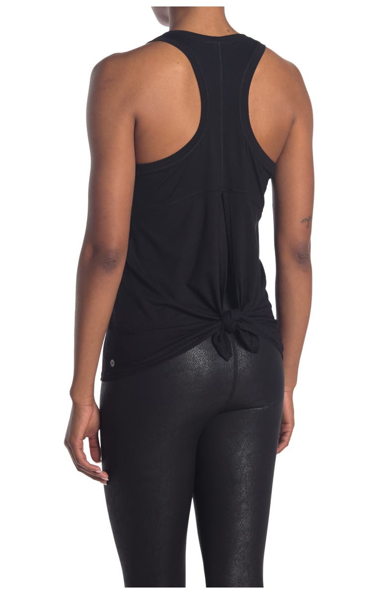 90 DEGREE BY REFLEX Racer Tie Back Tank Top, Alternate, color,