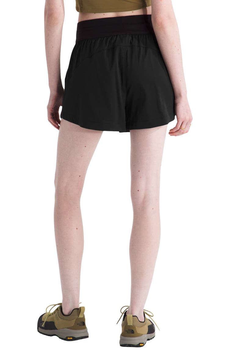 Aphrodite Arise Performance Shorts, Alternate, color, TNF BLACK
