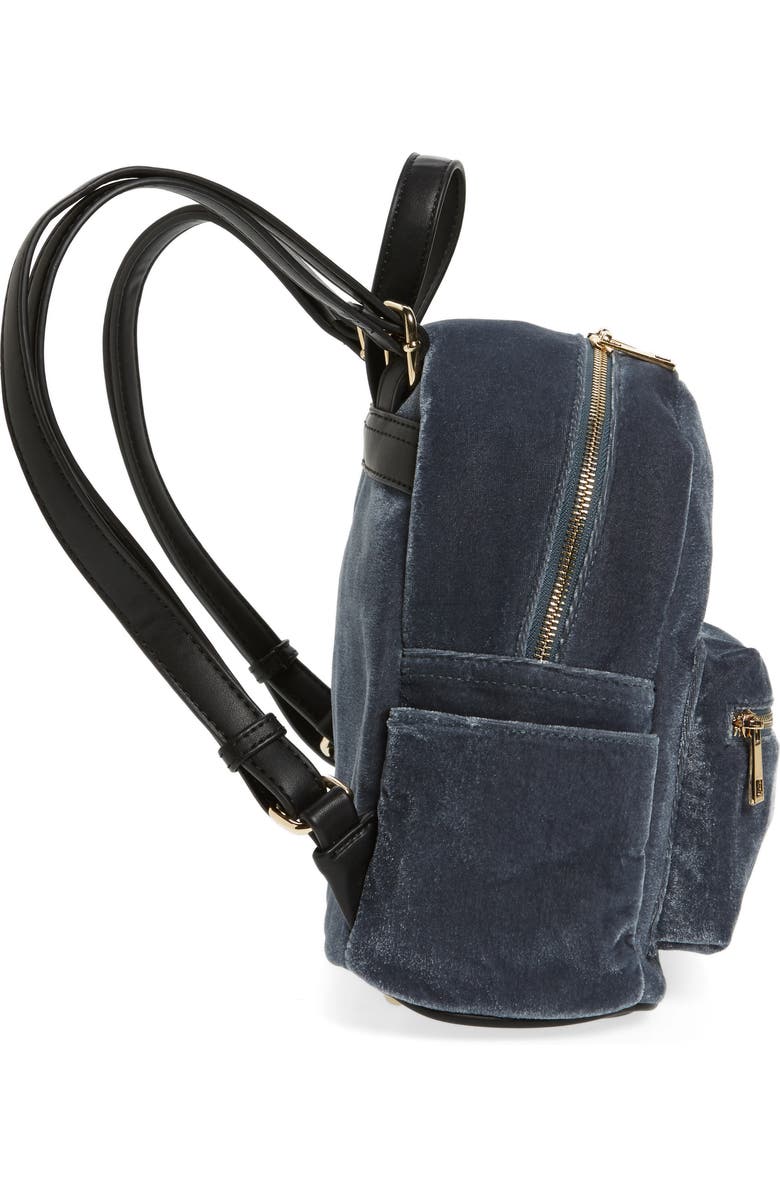 BP. Mini Velvet Backpack, Alternate, color,