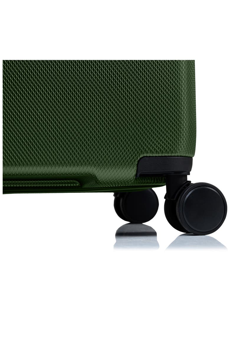 Luxe II 3-Piece Hardside Spinner Suitcases, Alternate, color, GREEN