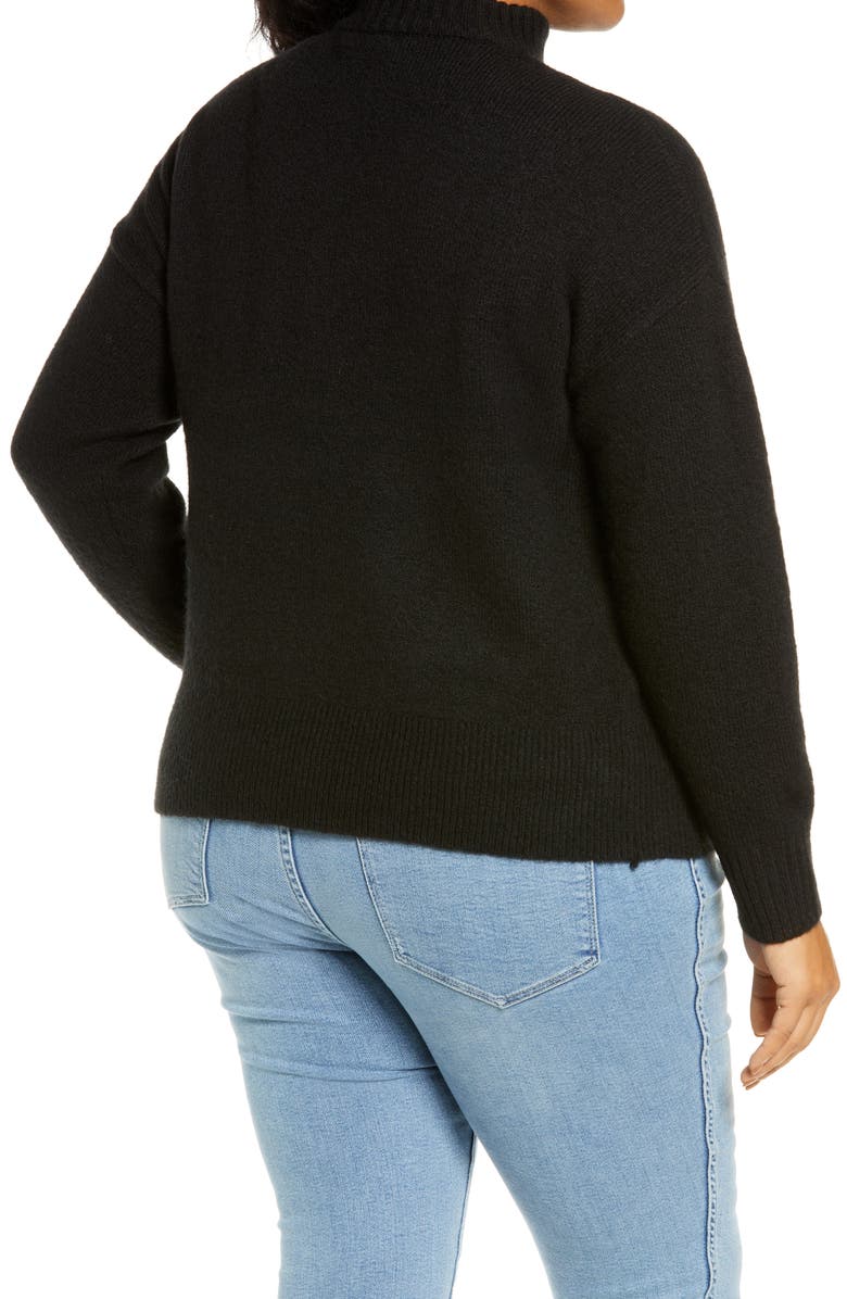 Madewell Dillon Mock Neck Pullover, Alternate, color, 