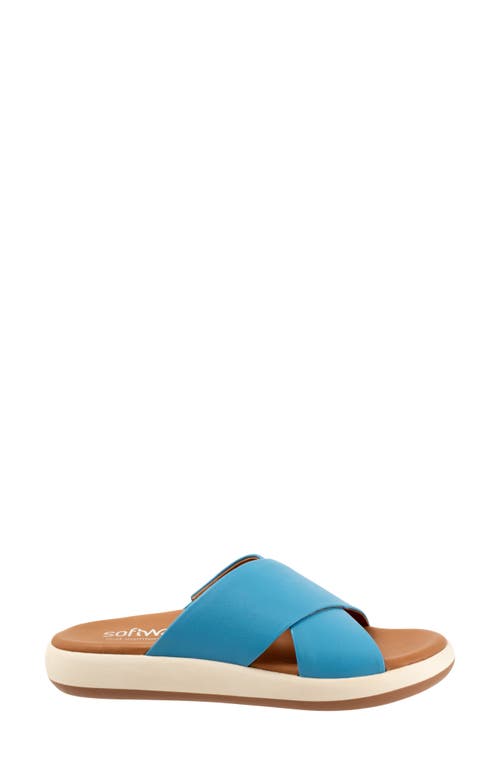 Softwalk ® Jesi Slide Sandal In Sky Blue